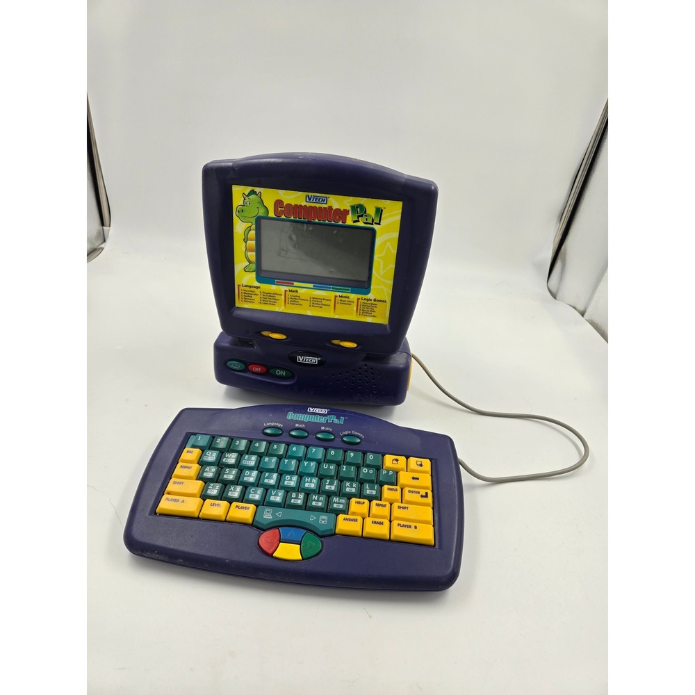 Vtech Computer Pal with Keyboard and Mouse Educational - VINTAGE Untested